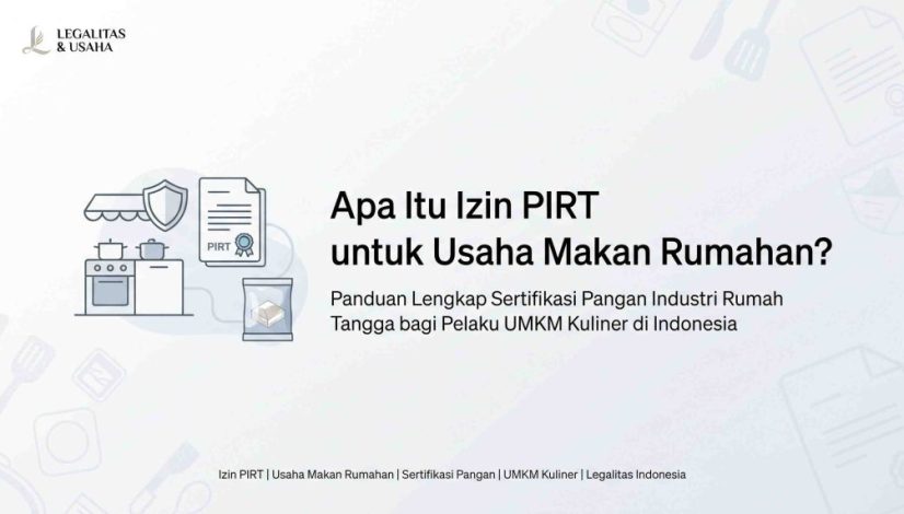 Apa Itu Izin PIRT untuk Usaha Makan Rumahan?