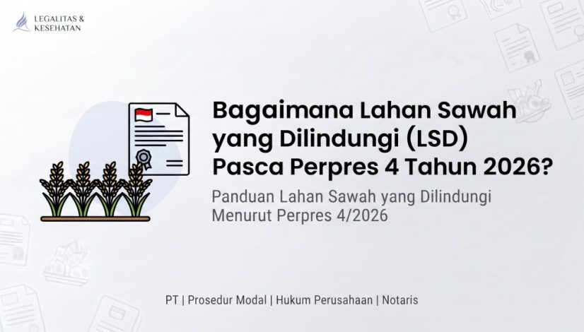 Bagaimana Lahan Sawah yang Dilindungi (LSD) Pasca-Perpres 4 Tahun 2026?