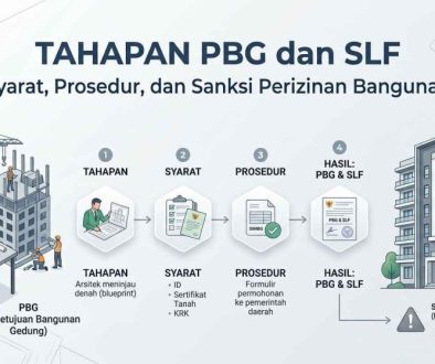 apa saja tahapan syarat, prosedur, sanksi pbg dan slf