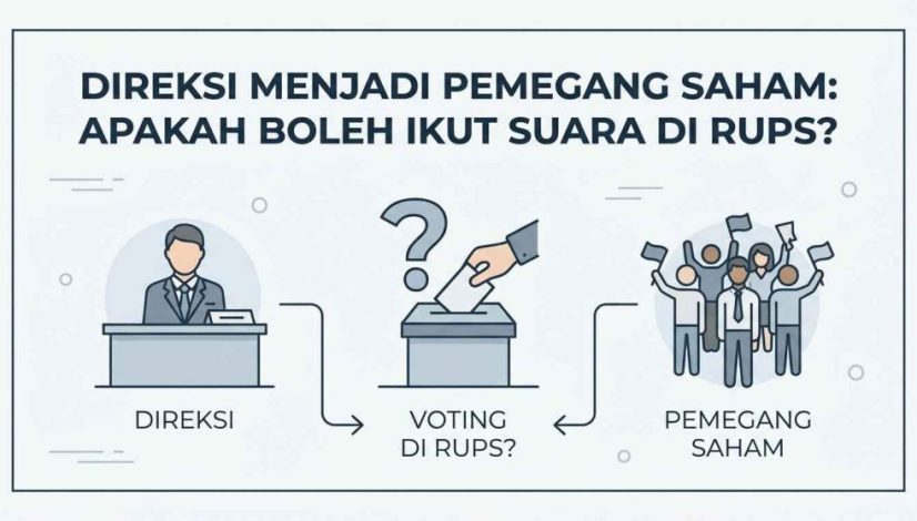 Apakah direksi yang menjadi pemegang saham bisa ikut rups?