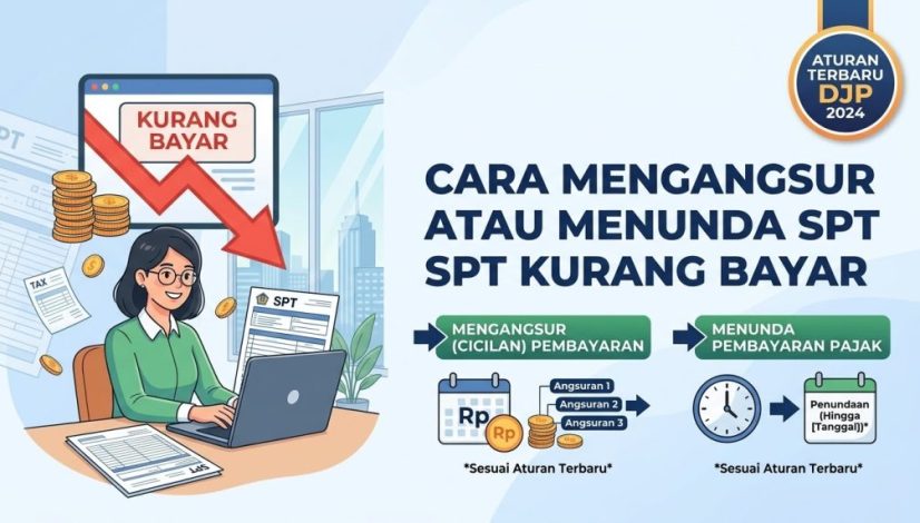 cara mengangsur atau menunda spt tahunan kurang bayar