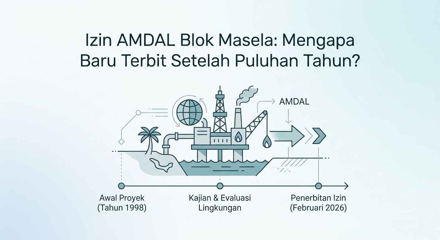 Mengapa izin AMDAL Blok Masela baru terbit setelah puluhan tahun?