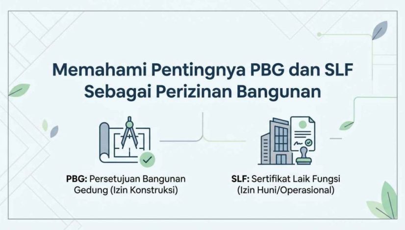 Mengapa penting memiliki PBG dan SLF Sebagai Perizinan Bangunan Gedung?