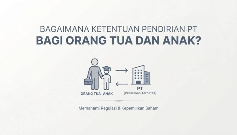 Apakah Orang Tua dan Anak bisa Mendirikan PT bersama?