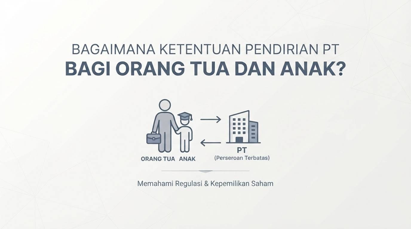 Apakah Orang Tua dan Anak bisa Mendirikan PT bersama?