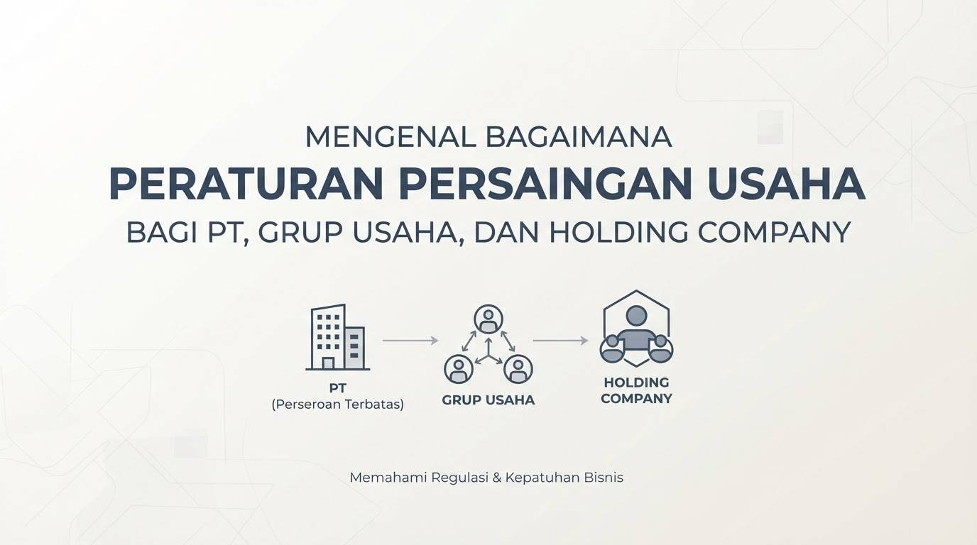 Apa Peraturan Persaingan Usaha bagi PT, Grup Usaha, dan Holding Company?