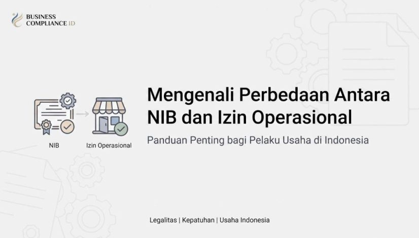 Apa Perbedaan Antara NIB dan Izin Operasional?