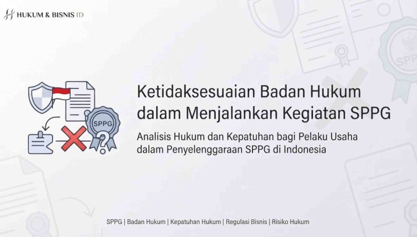 Apa Akibatnya bila Badan Hukum Tidak Sesuai dengan SPPG?