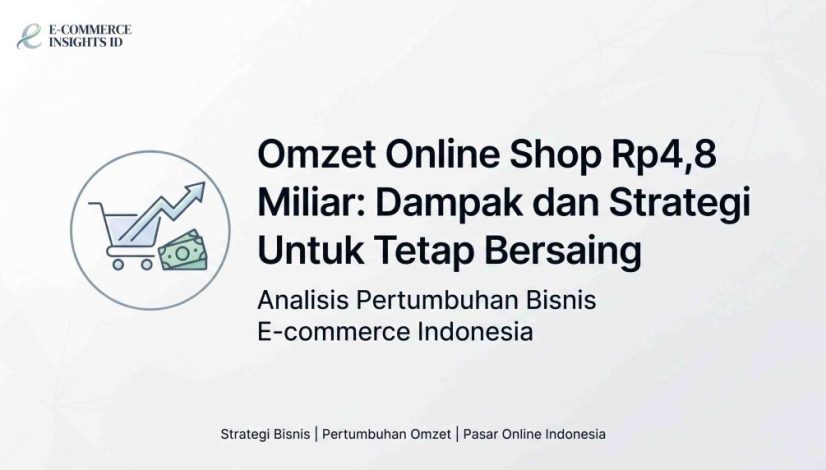 Apa Dampak dan Strategi Bersaing bagi Online Shop dengan Omzet Rp4,8 Miliar?