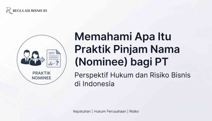 Apa Itu Praktik Pinjam Nama (Nominee) bagi PT?
