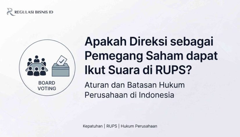 Apakah Direksi sebagai Pemegang Sajam dapat Ikut Suara di RUPS?