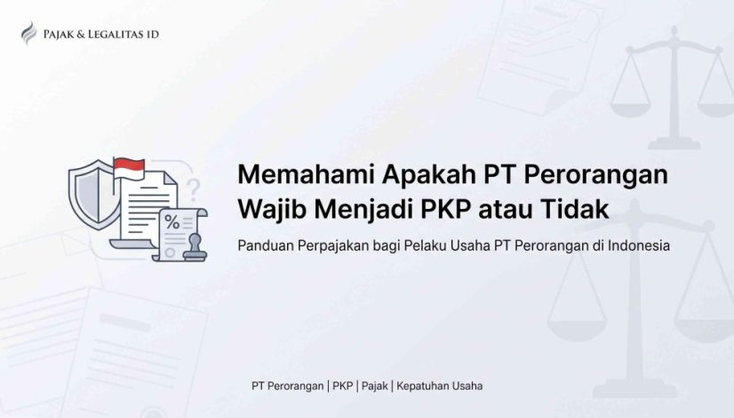 Apakah PT Perorangan Wajib Menjadi PKP atau Tidak?