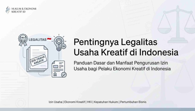 Mengapa Legalitas bagi Pelaku Usaha Kreatif Penting?