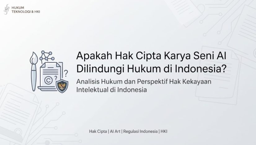 Apakah Hak Cipta Karya Seni AI Dilindungi Hukum di Indonesia?