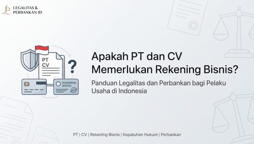 Apakah PT dan CV Memerlukan Rekening Bisnis?