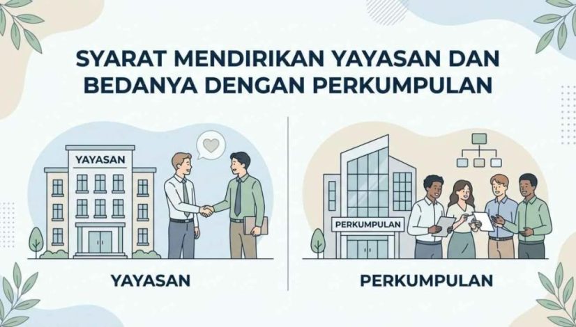 Syarat Mendirikan Yayasan dan Bedanya dengan Perkumpulan
