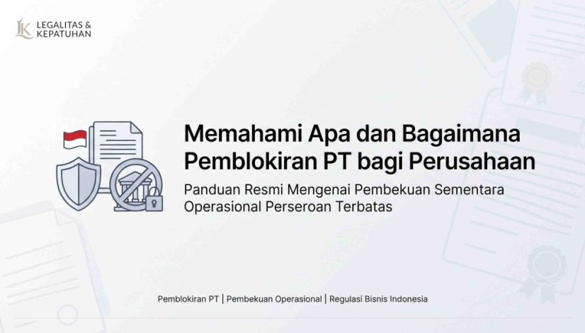 Apa dan Bagaimana Pemblokiran PT bagi Perusahaan?
