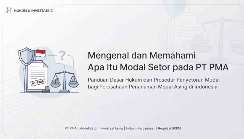 Apa Itu Modal Setor pada PT PMA?