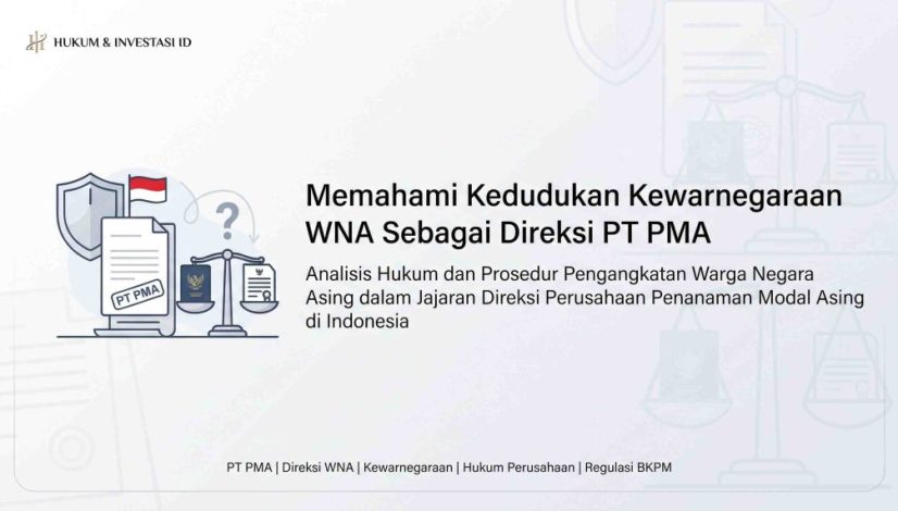 Apa Kedudukan Kewarnegaraan WNA Saat Menjabat Sebagai Direksi PT PMA?