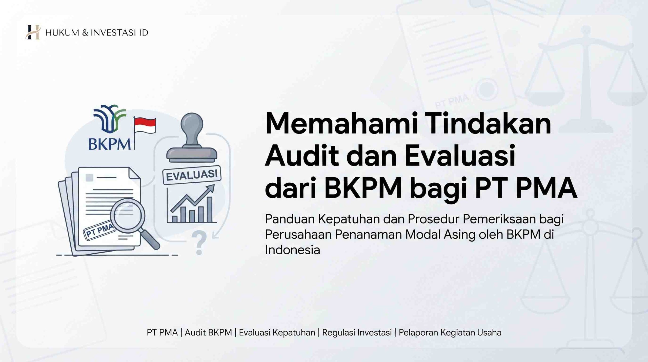 Bagaimana Tindakan Audit dan Evaluasi dari BKPM bagi PT PMA?