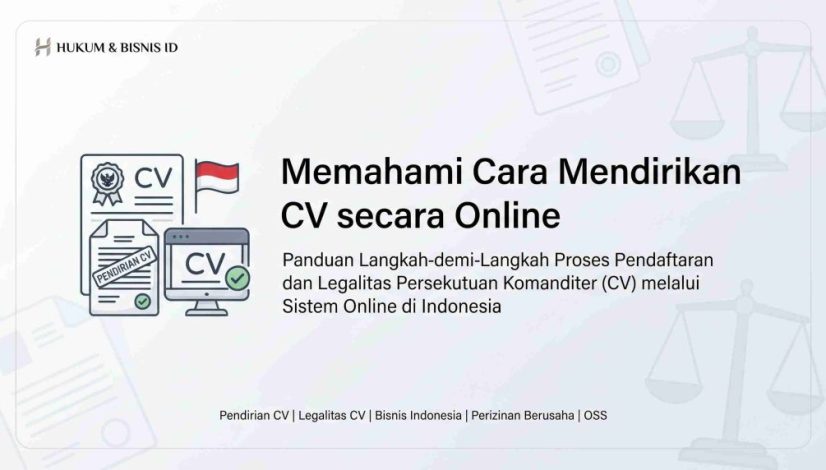Bagaimana Cara Mendirikan CV secara Online?